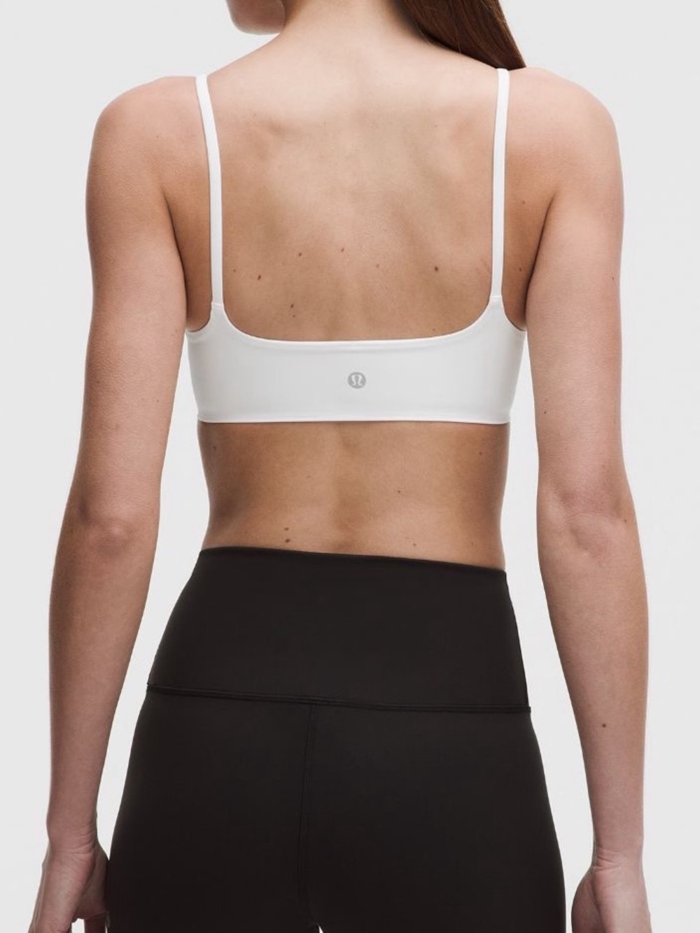 1-1 NWT Size 6 lululemon Like a Cloud Spaghetti Strap Bra A/B Cup,Wht - Picture 3 of 10